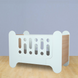 thumbnail Snuggles - Height Adjustable Crib & Cot Bed with Mattress 2
