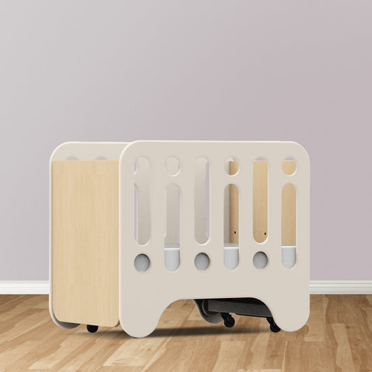 Cocoon Crib With Wheels with Mattress