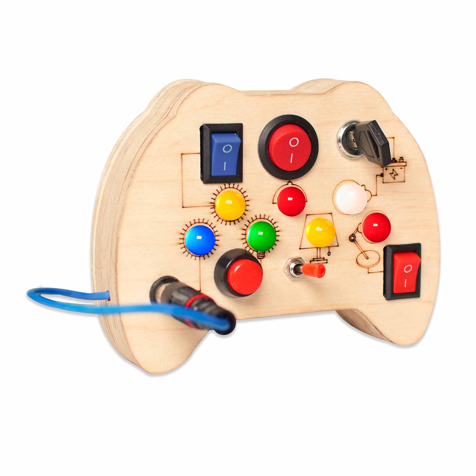 media_gallary Tinker Pad Montessori Busy Board by ClapStore 2