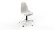 thumbnail Hubble Height Adjustable Study Chair - Oxford White 1