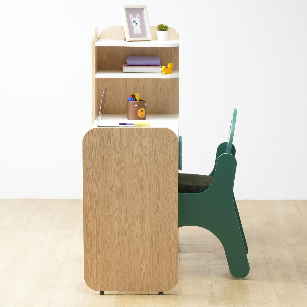 media_gallary Infinity Study Desk & Jigsaw Green 6