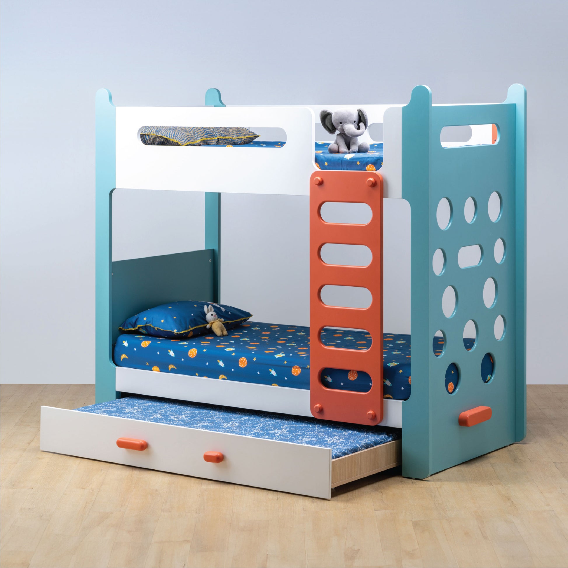 media_gallary Bunk Bed with Stairs - Climbr  1